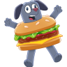 Burger Dog! Bluey